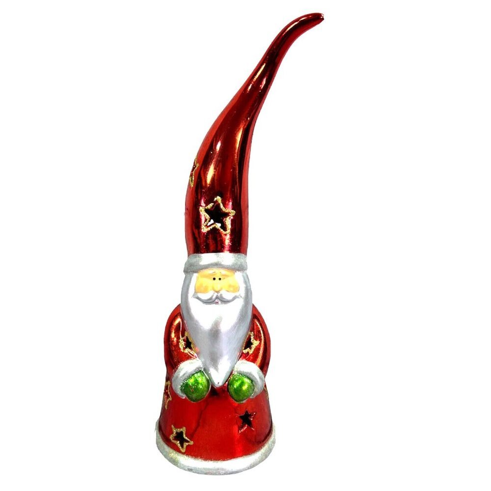 Mark Roberts Santa Hat Holiday Christmas Votive Holder‎  13''